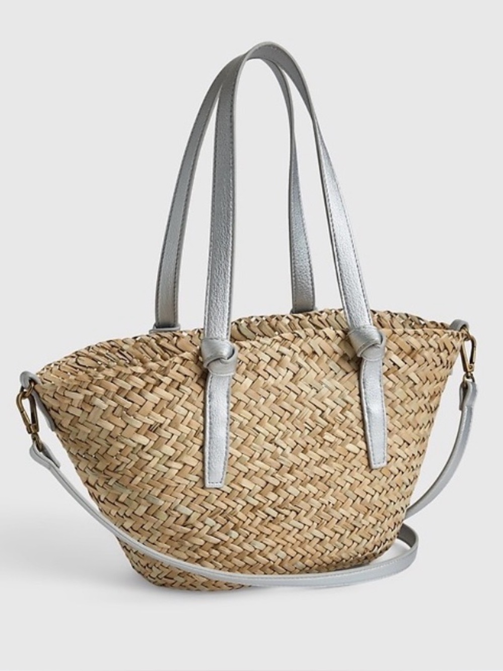 The GAP Straw Tote Bag / Crossbody Bag. NWT